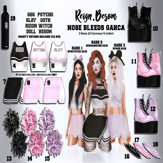 Second Life Marketplace REIGN. BLK MAGIC WATER BOTTLE 19